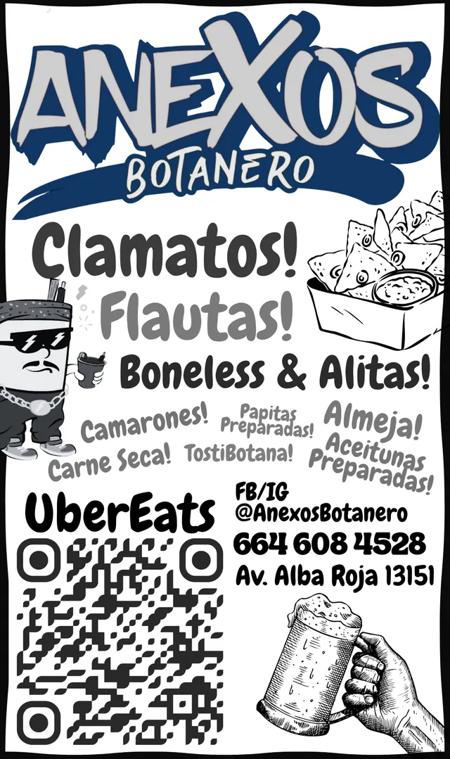 Anuncio impreso de Anexos Botanero en Peso$aver