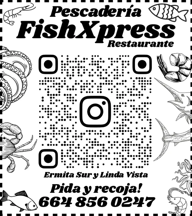 Anuncio impreso de Pescadería FishXpress en Peso$aver